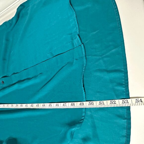 Banana Republic Satin Maxi Shirt Dress - Picture 9 of 9